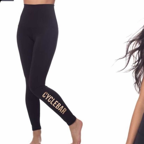 NWT Emily Hsu Designs CycleBar Leggings - Picture 4 of 5
